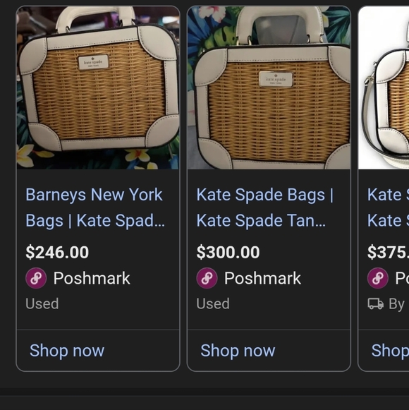 Kate Spade Wicker Trunk Traveler Crossbody - Picture 8 of 8